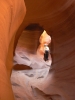 PICTURES/Lower Antelope Canyon/t_Arleen In The Canyon.JPG